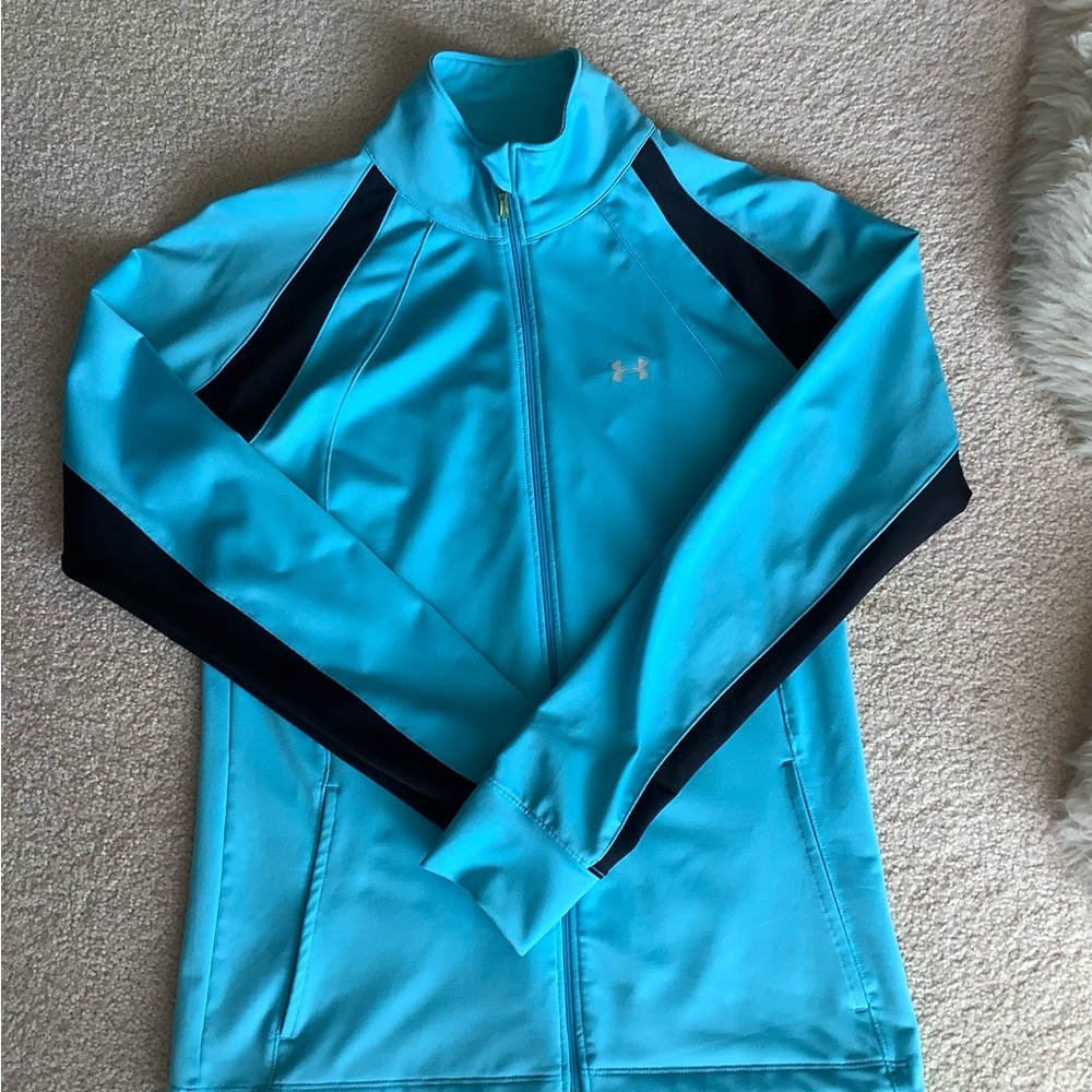 Under Armour Blue Full-Zip Jacket